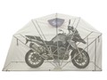 Тент для укрытия мотоцикла Motor Shelter Size M
